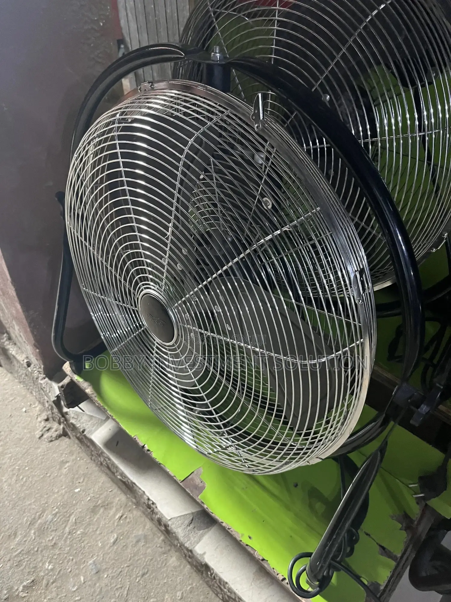 Floor Fan, High-Velocity Industrial