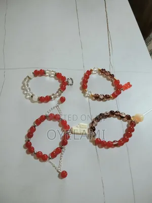 Red Themed Bracelets Set