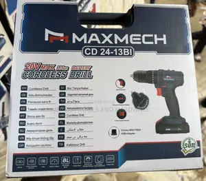 Maxmech Cd 24-13bi Cordless Drill With Impact Function