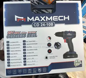 Maxmech Cordless Brushless Drill Machine 24v