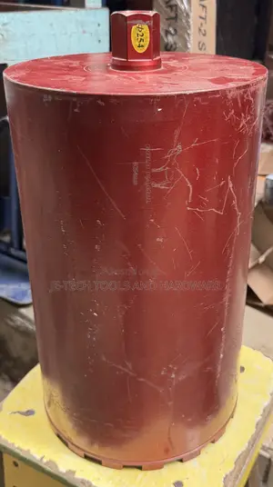 Large Red Diamond Core Drill Bit 10”