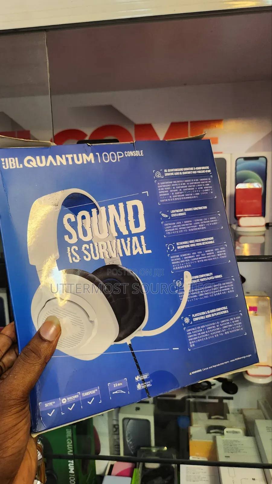 JBL Quantum 100p