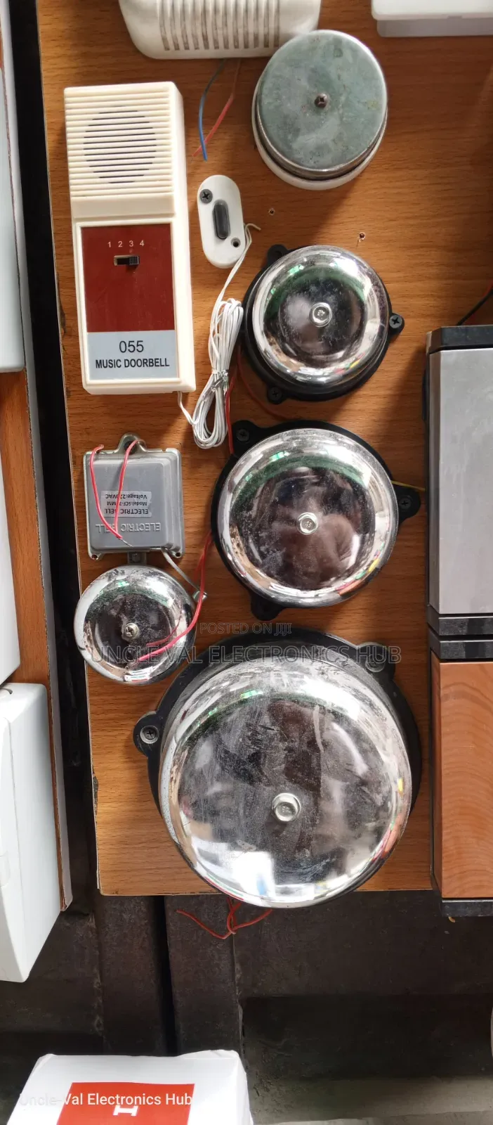 Stainless Wired Doorbell 6"