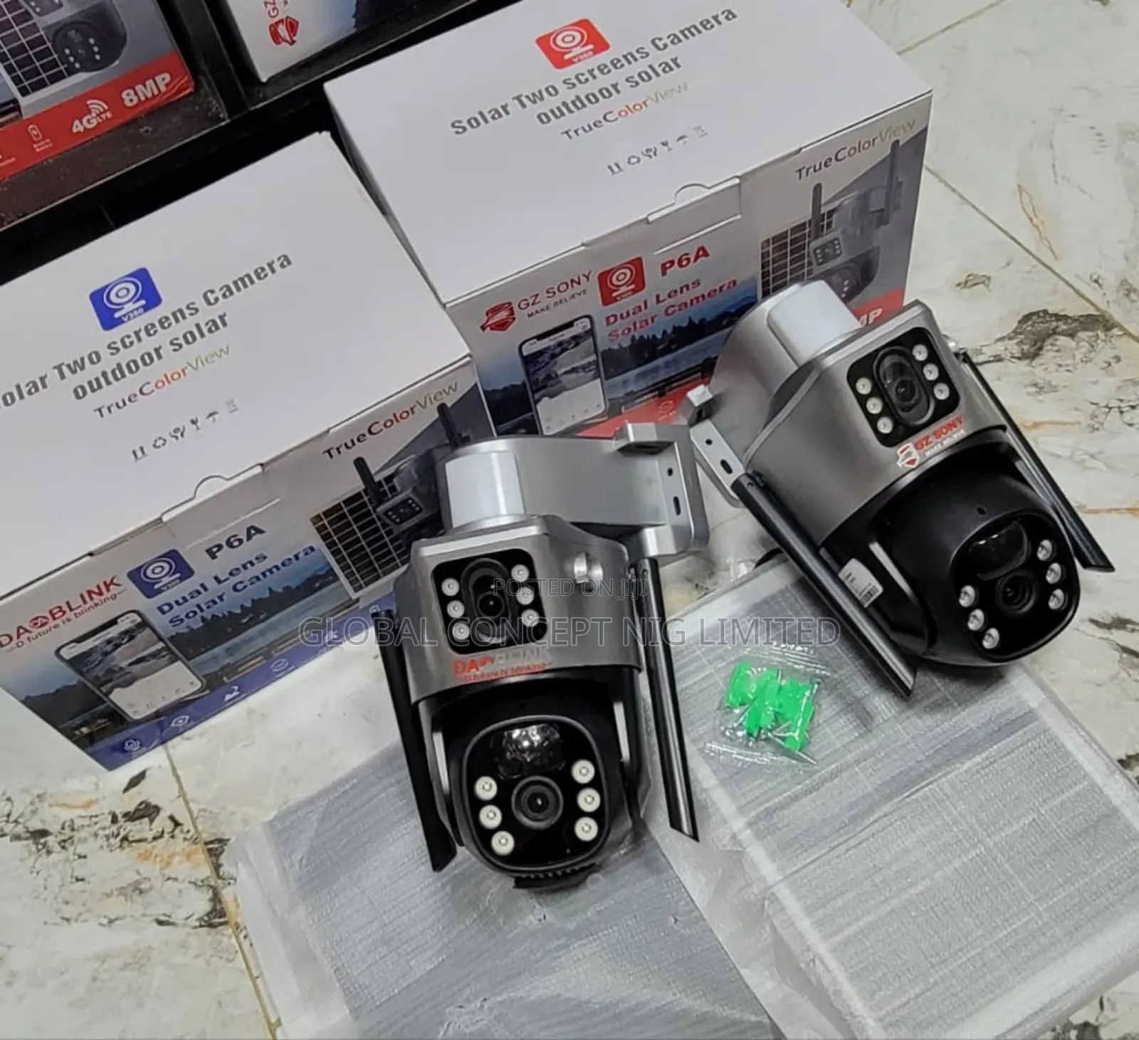 Automatic Duel Lens Solar Camera