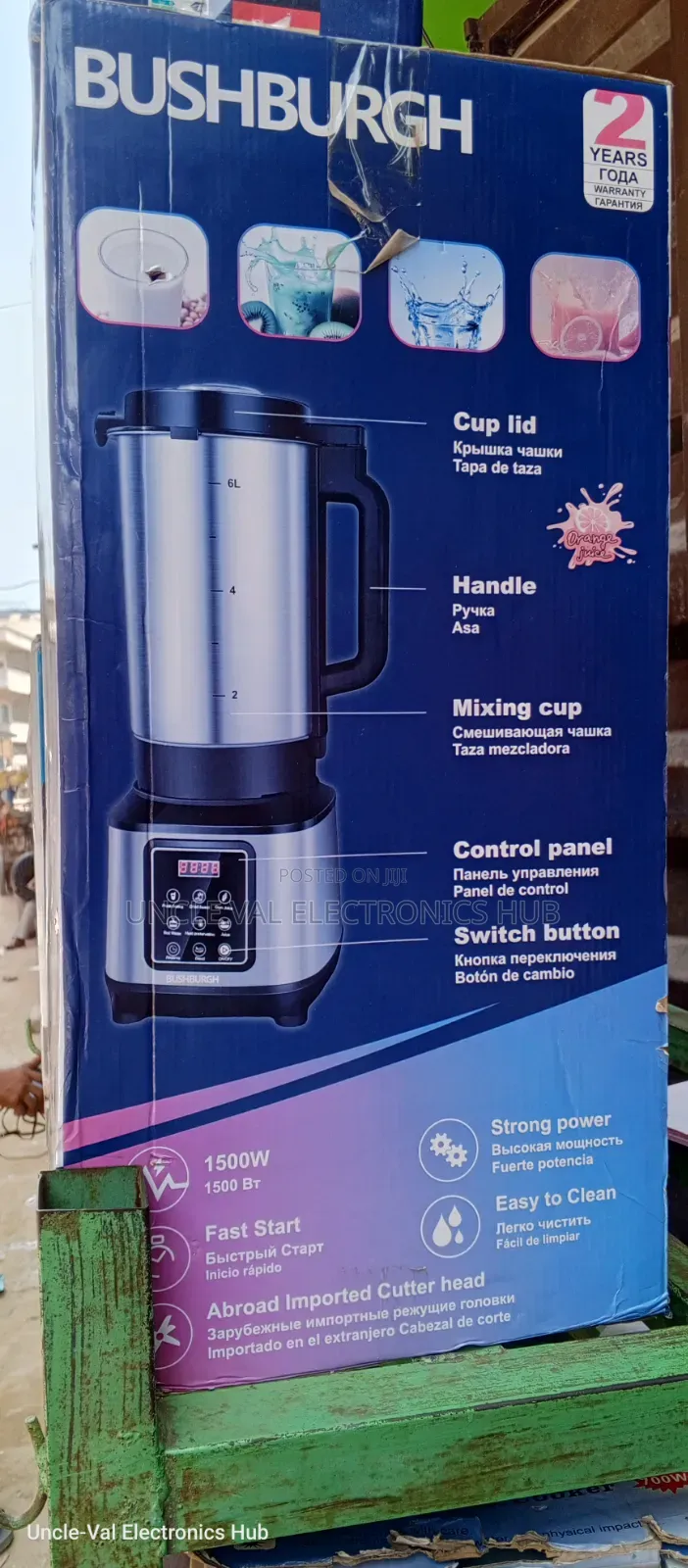 Bushburgh Commercial Blender 6l