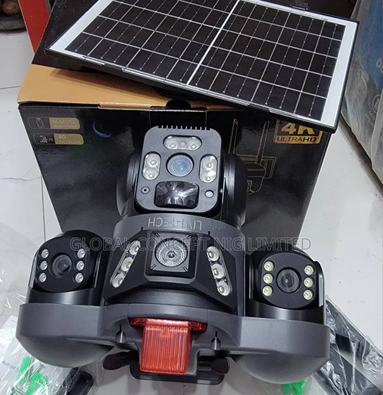 Triple Lens Smart Solar Camera