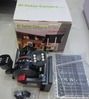 Automatic Triple Lens Solar Camera
