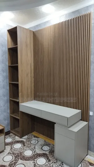 Sleek Tall Vanity Box With Shelf