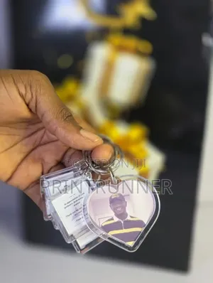 Premium Custom Keyholders – Acrylic Wooden Finish