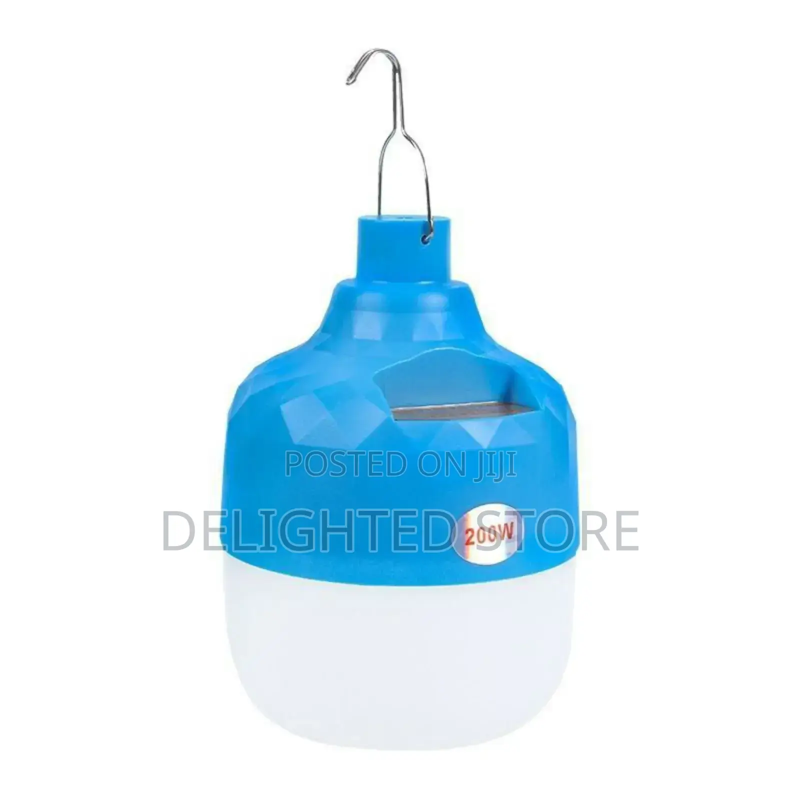 Rechargeable Lamp Bulb 3 Mode Portable Camping Light 200w