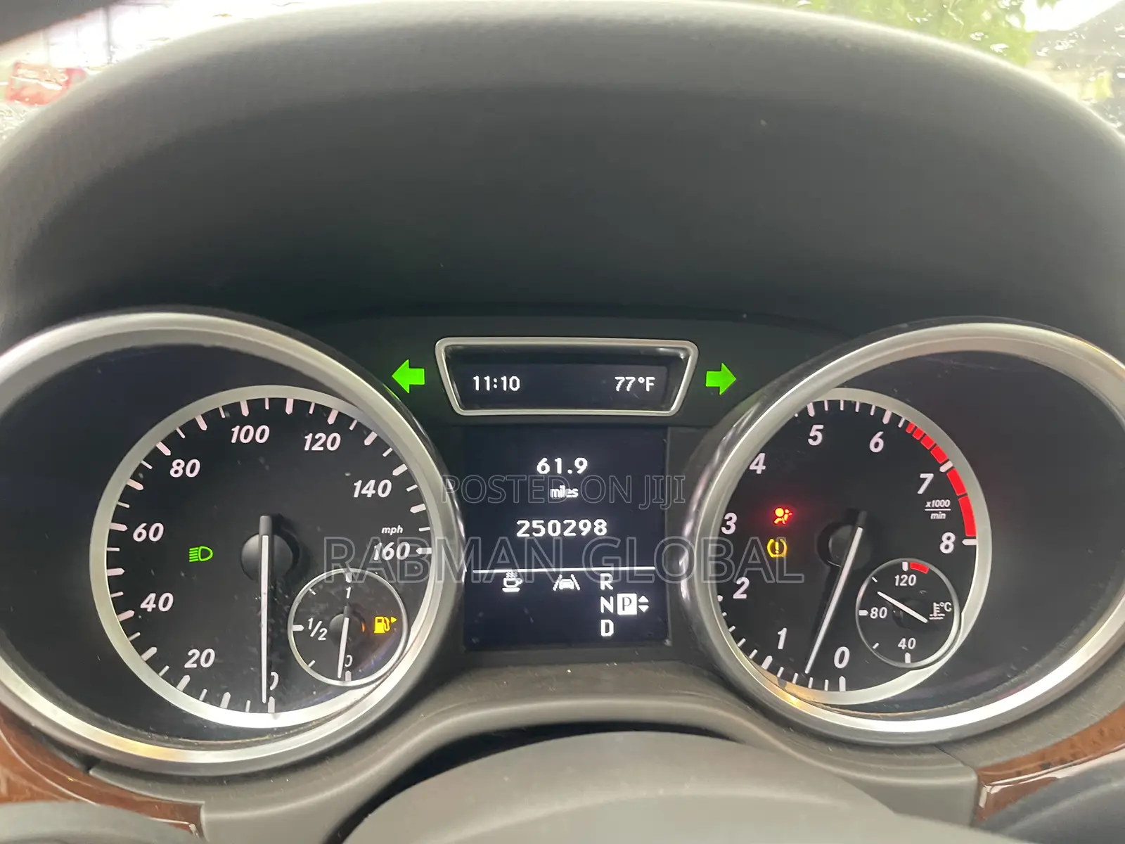 Mercedes-Benz M Class ML 550 4Matic 2013 Black