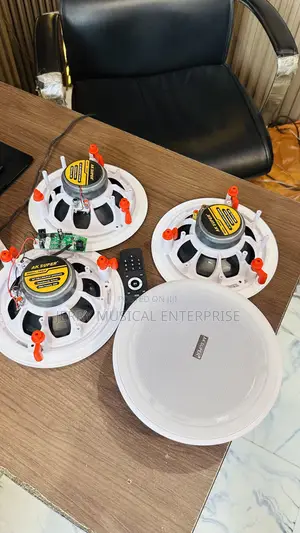 50w 4n1 Bluetooth Pop Speakers With Remote Control and Adapter