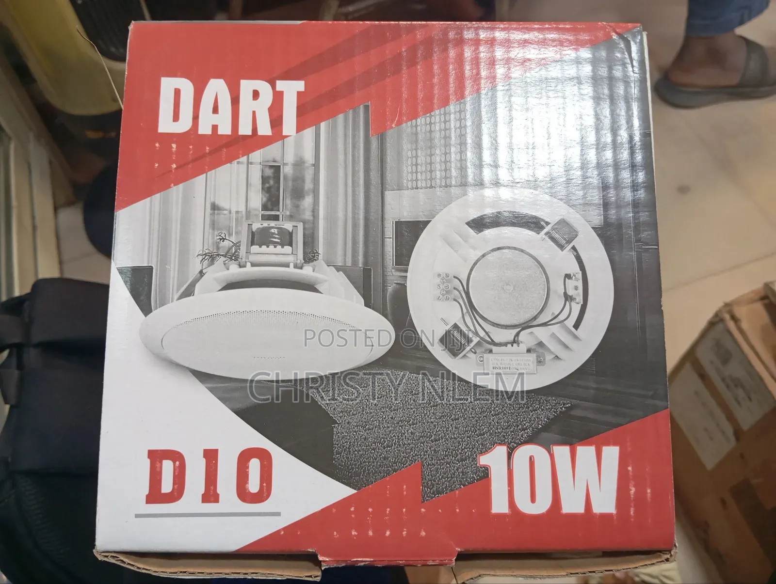 Dart Ceiling Speaker 10watts