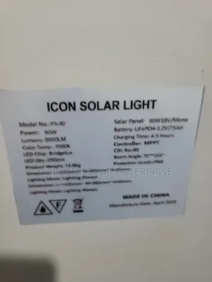 P5 Icon Solar Industrial Light 90w