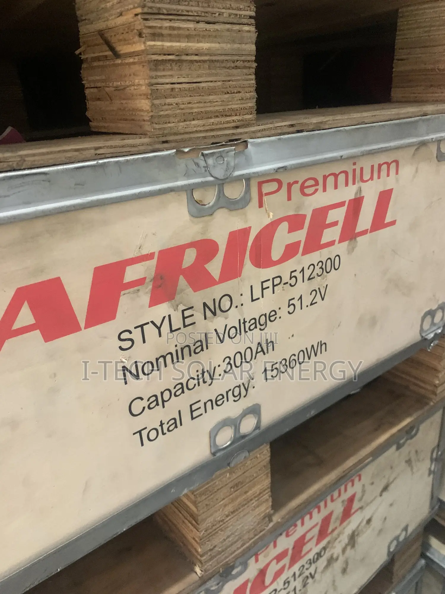 15kwh Africell Solar Lithium Battery