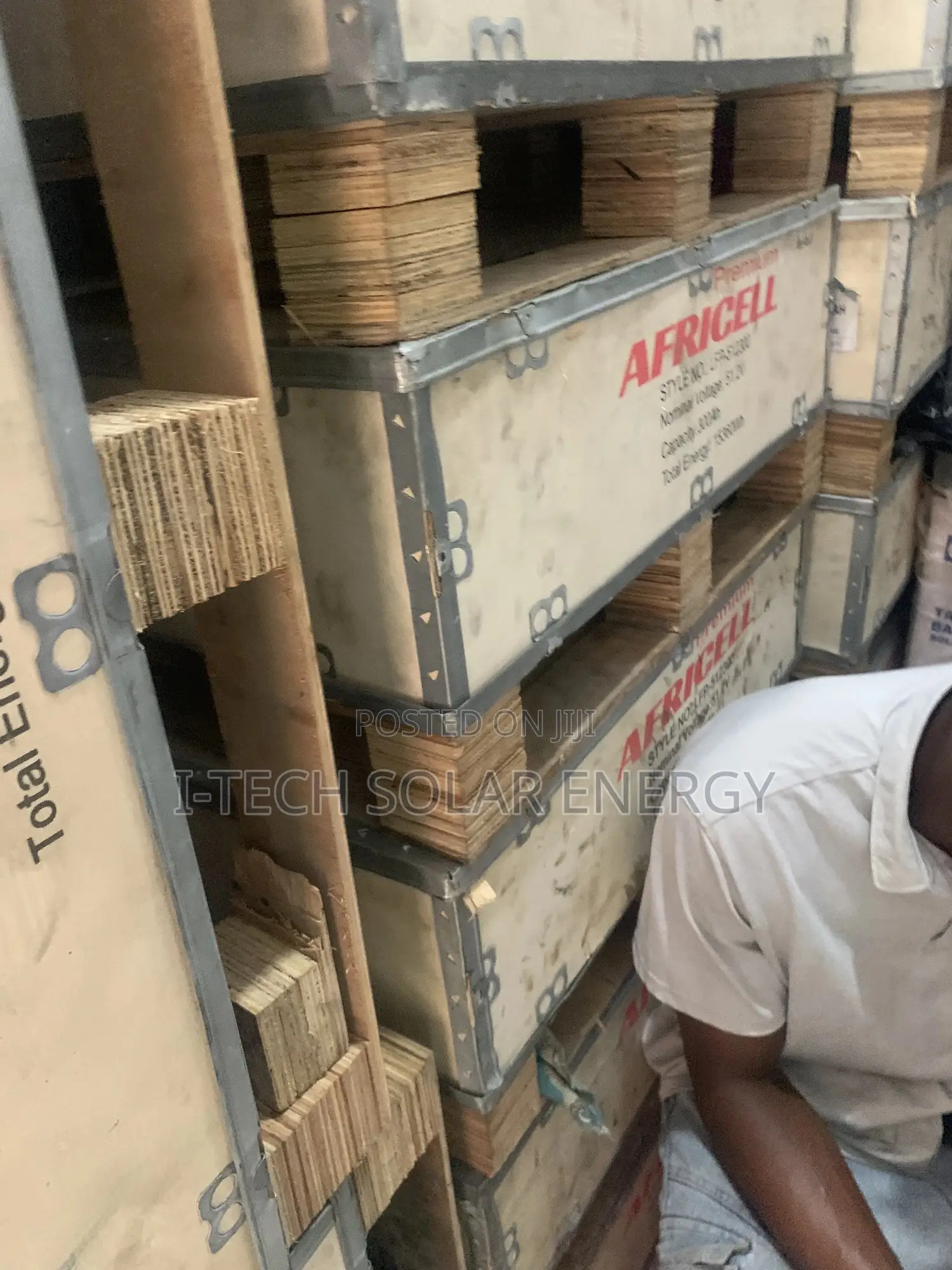15kwh Africell Solar Lithium Battery