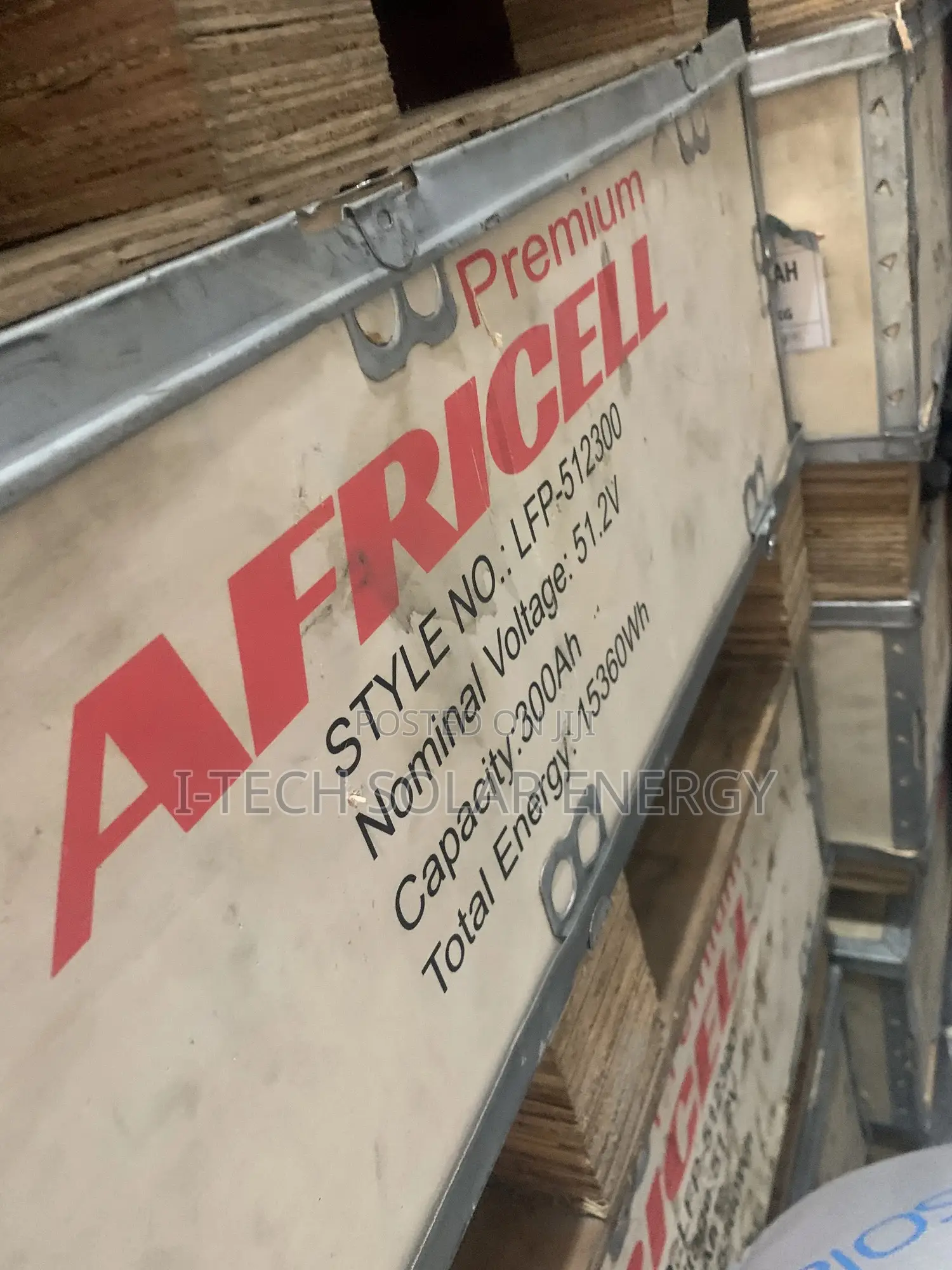 15kwh Africell Solar Lithium Battery
