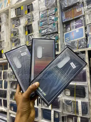 Samsung Galaxy Z Fold Checkered Leather Case