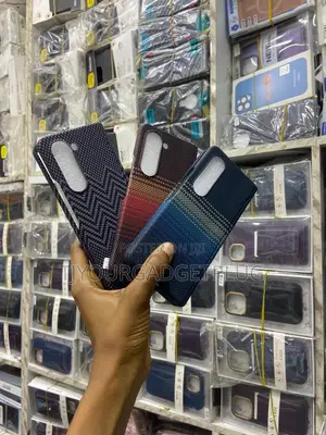 Samsung Galaxy Z Fold Checkered Leather Case