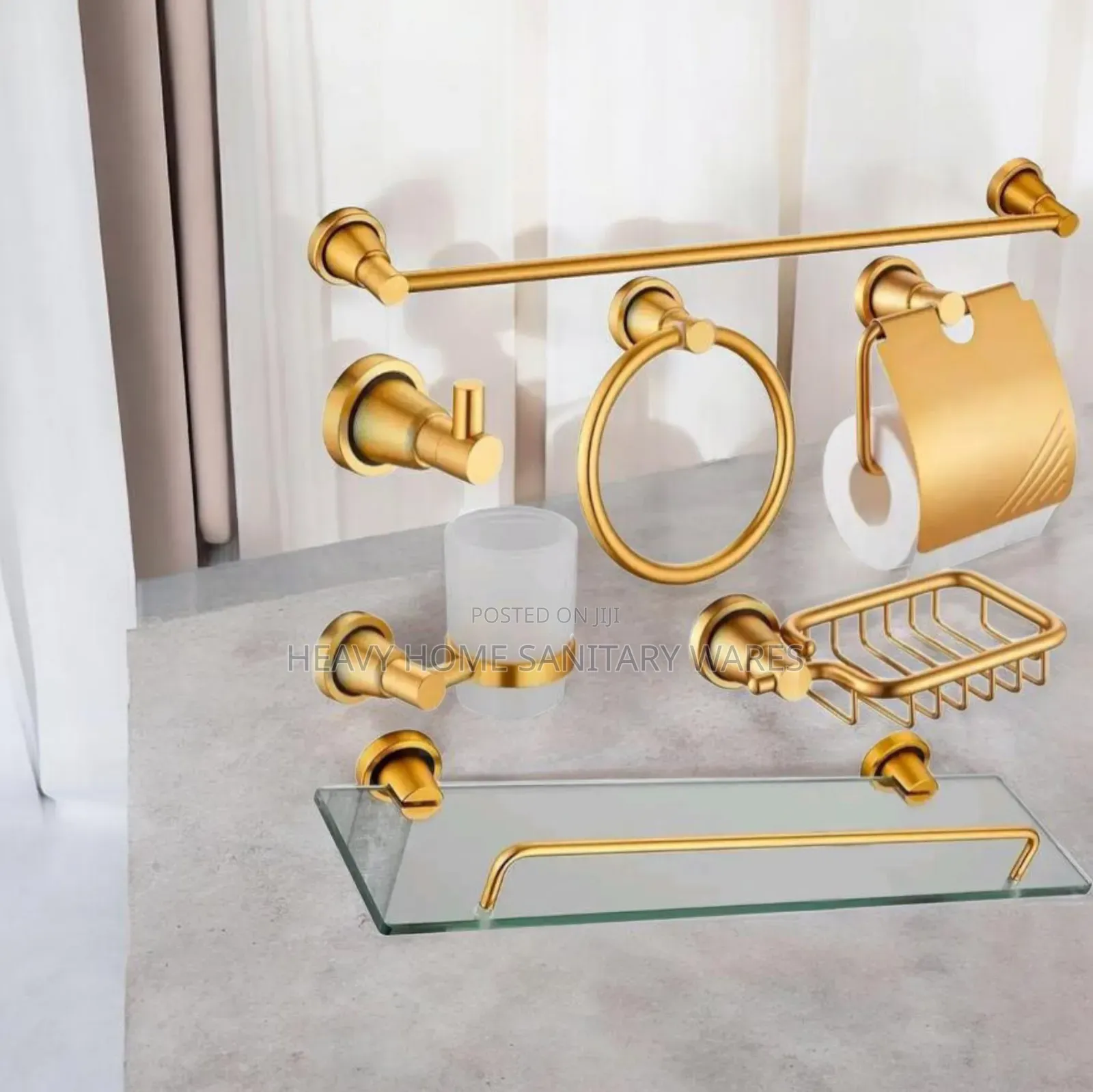 Bathroom Gold Accessories