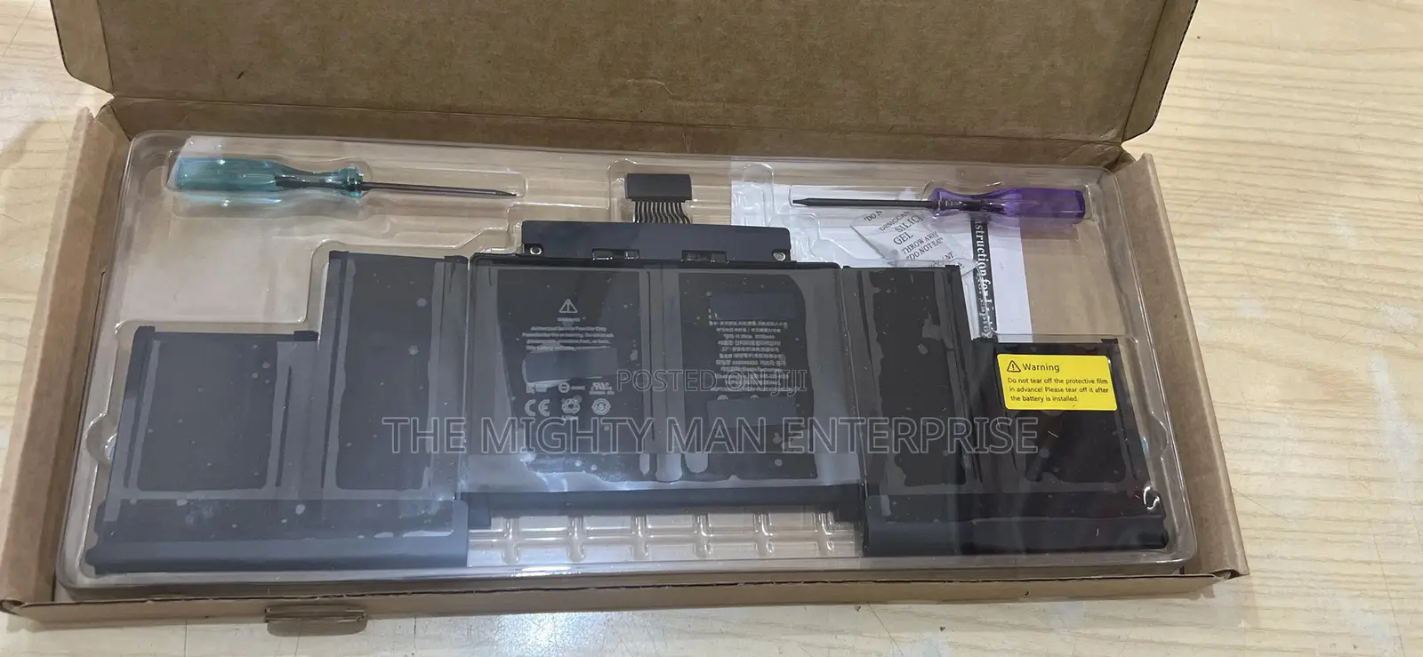 Macbook Pro 15inch A1398 A1618(Mid 2012-2015)Battery