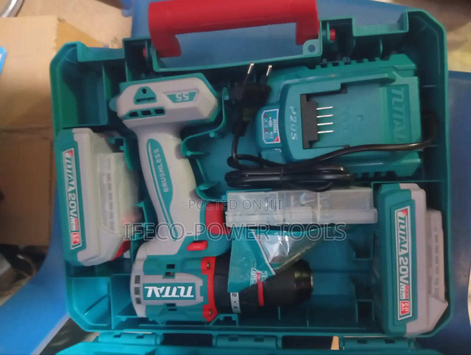 Total Compact Brushless Cordless Impact Drill