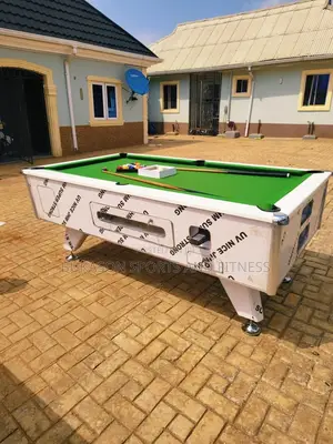 White Locally Constructed Marble Board With Accessories
