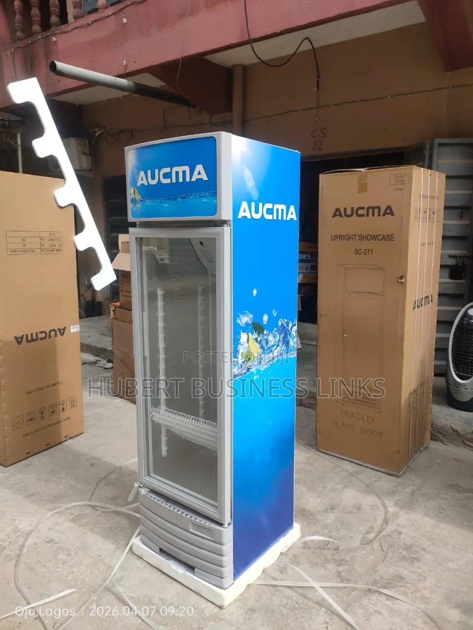 Aucma Single Door Chiller/Fridge