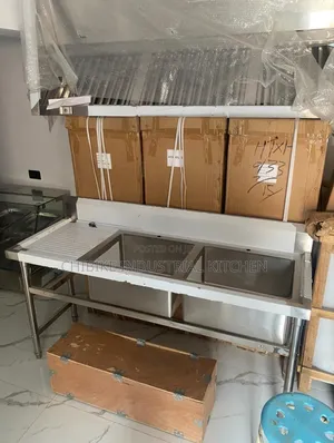 Industrial Washing Sink Double