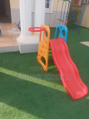 3 in 1 Basketball and Slide for Children