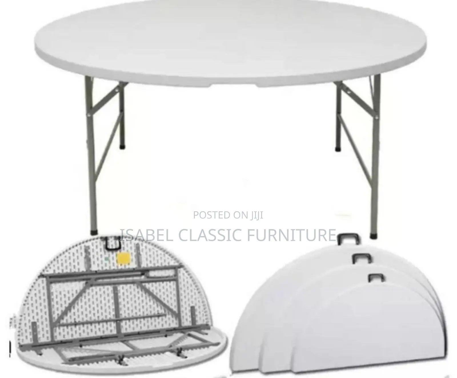 Foldable Imported Round Tables Available Now