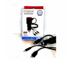 Generic Brand 3-in-1 Car Charger (Model A903)