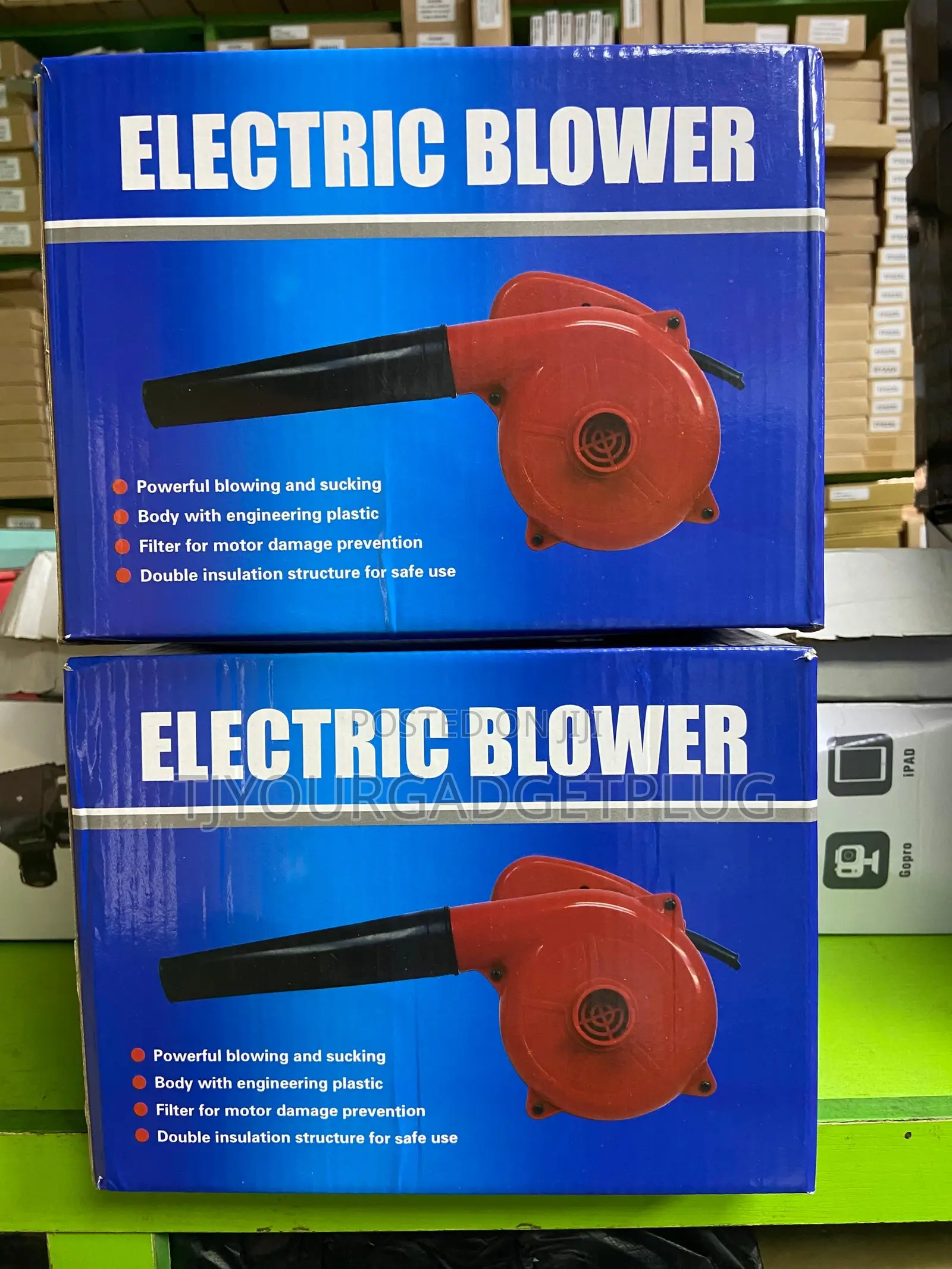 Electric Blower 2 In 1 (Blowing Suction)