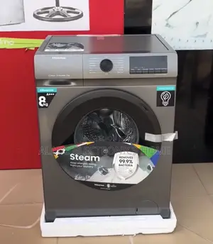 Hisense 8kg” Front Load Inverter Washing Machine. 10yrs Warranty