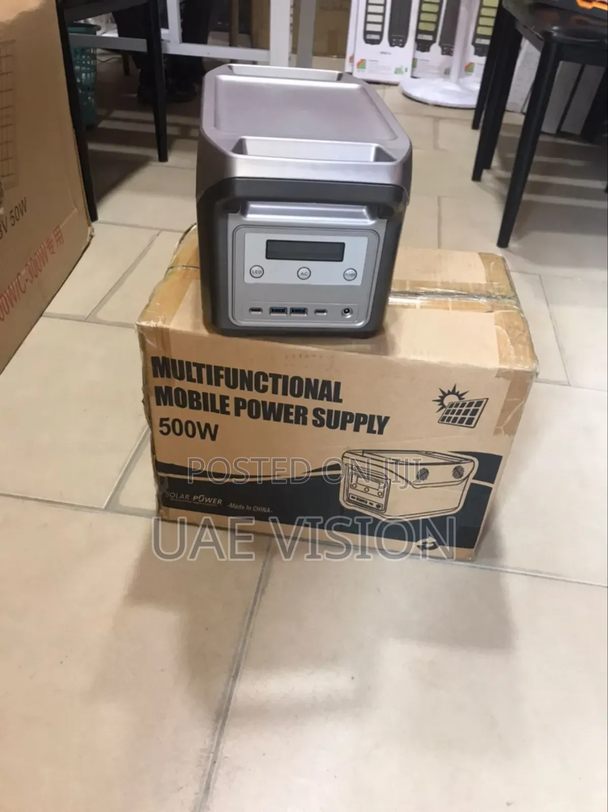 500watts Solar Power Supply System With Panel High Quality