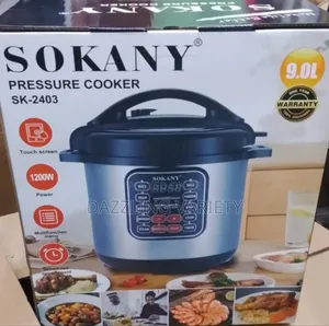 9 Litres Sokany Digital Electric Pressure Cooker Pot