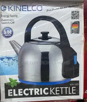 Kinelco Automatic Electric Kettle. 2yrs Waranty