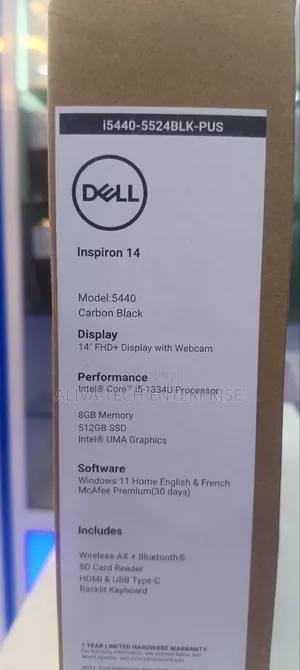 New Laptop Dell Inspiron 14 8GB Intel Core i5 SSD 512GB