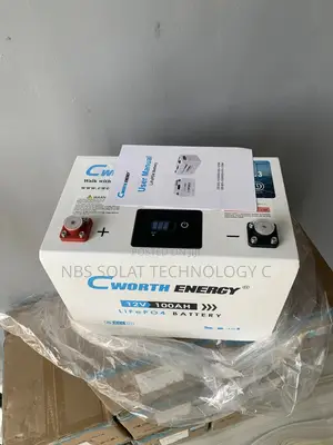 100ah 12.8v Cworth 1.3kwh Lithium Ion Phosphate Battery