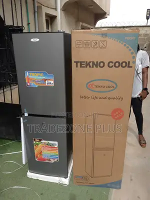 Tekno Cool Tc-200w Frost-Free Double Door Fridge