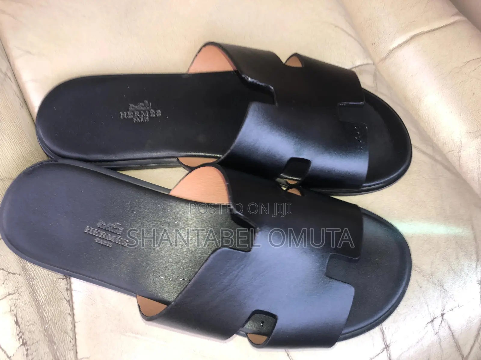 Hermès Palm Slippers