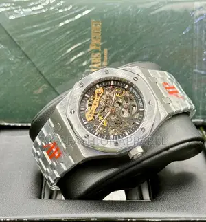 Audermas Piguet Royal Oak Skeleton Face Mechanical Wristwatch