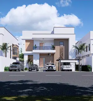 Five Bedroom Smart Luxury Fully Detached Duplex