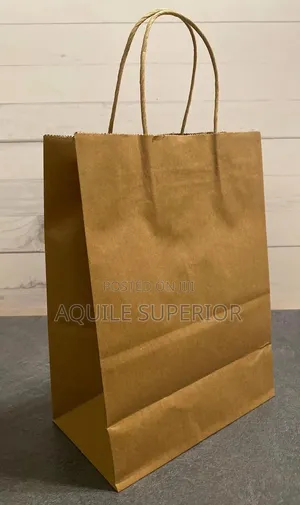 Brown A5 Small Kraft Paper Bag | No Print | 110gsm