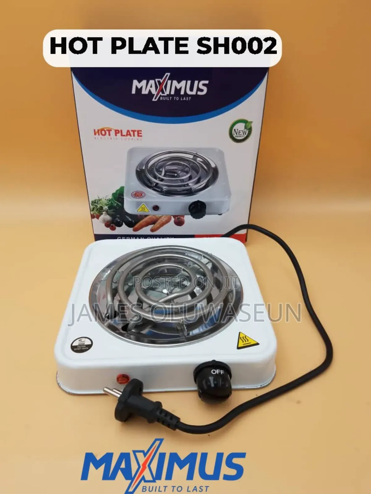 Maximus Spring Single Face Hotplate