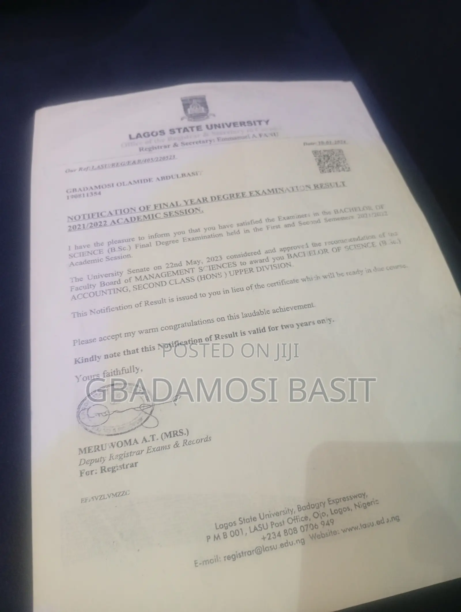 Accounting Finance CV