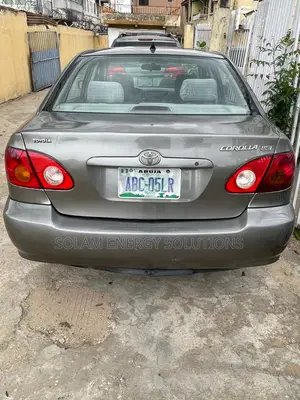 Toyota Corolla 2004 Gray
