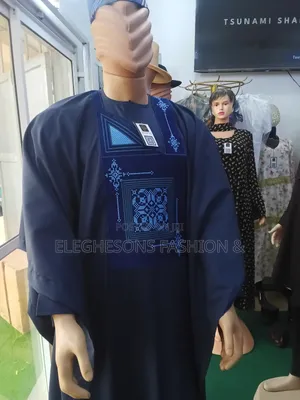 Navy Blue Agbada Ready to Wear