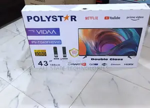 Polystar 43in Uhd Smart Tv – Fresh Stock