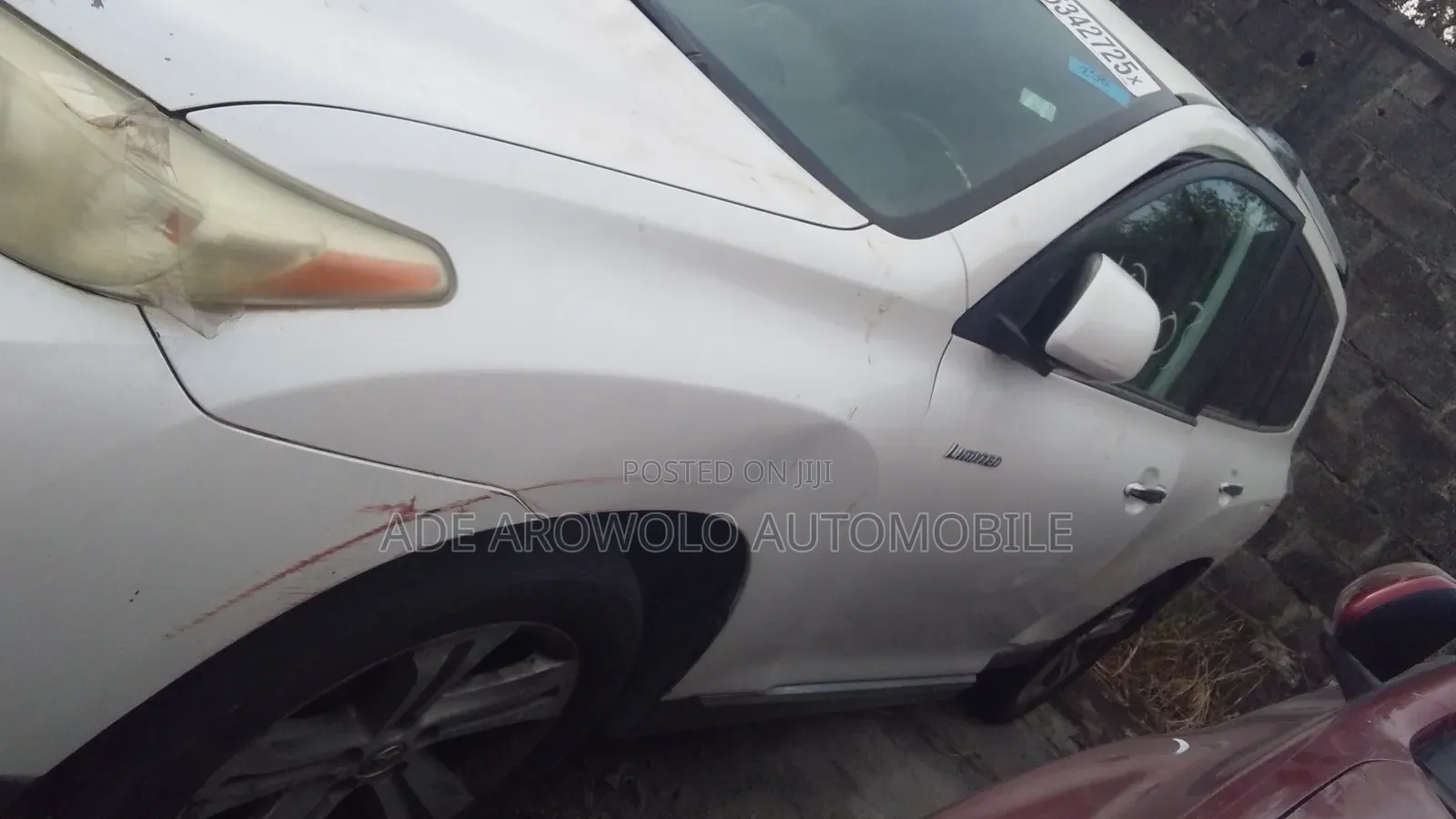 Toyota Highlander Limited 2011 White